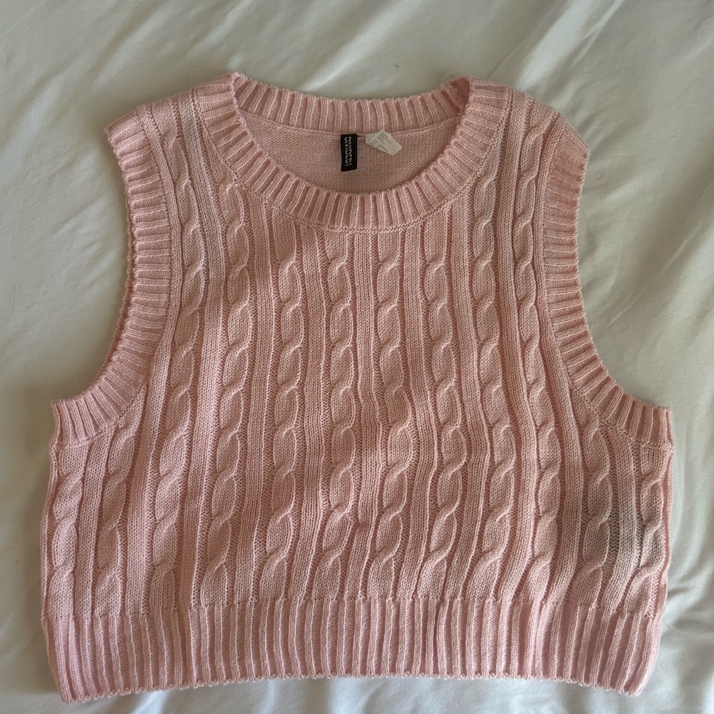 H&M Pink Knit Sweater